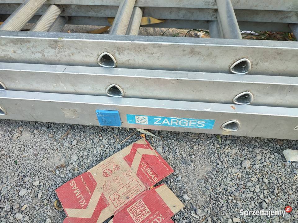Drabina Zarges Drabiny Sprzęt i akcesoria budowlane Zawiercie sprzedam