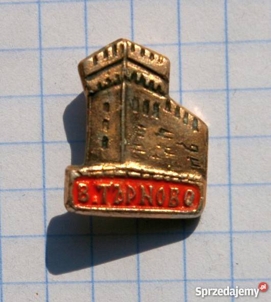 ODZNAKA Z WIZERUNKIEM BASZTY I MURÓW OBRONNYCH Militaria Kolekcje Piszczac sprzedam