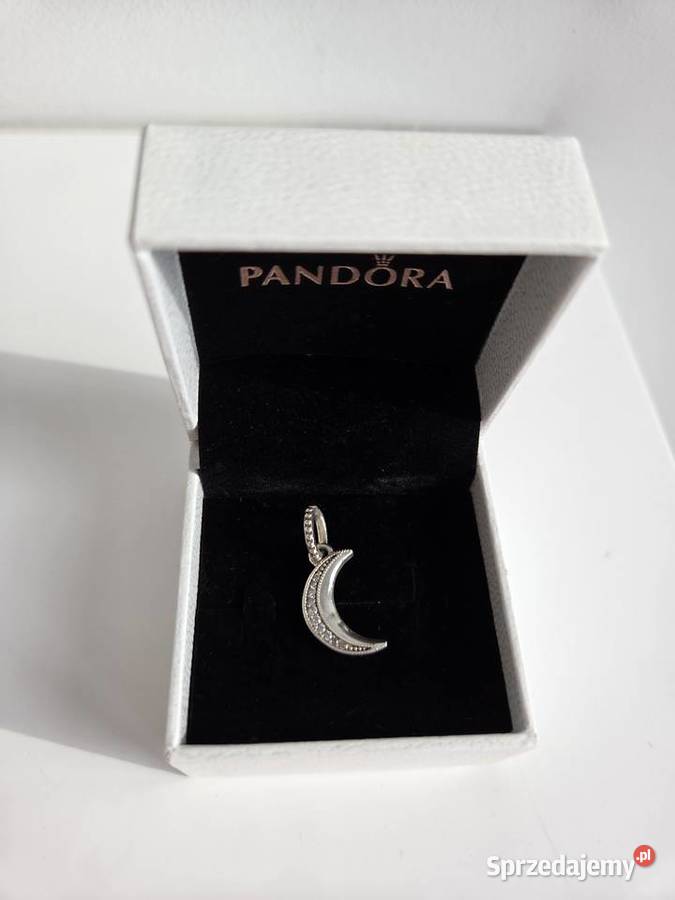 Srebrny charms zawieszka Pandora księżyc z srebro małopolskie Liszki