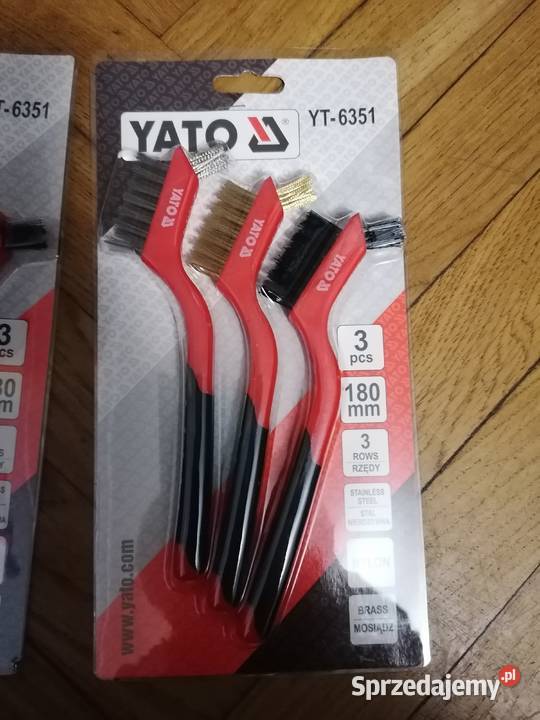 Szczotki druciane zestaw 3 Gdańsk