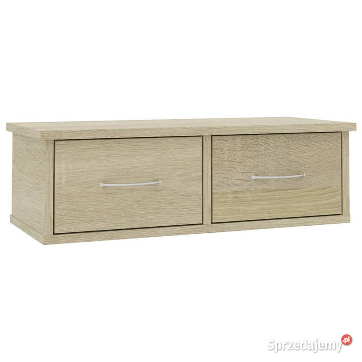 Półka ścienna dąb sonoma 60x26x185 WM800588 Warszawa