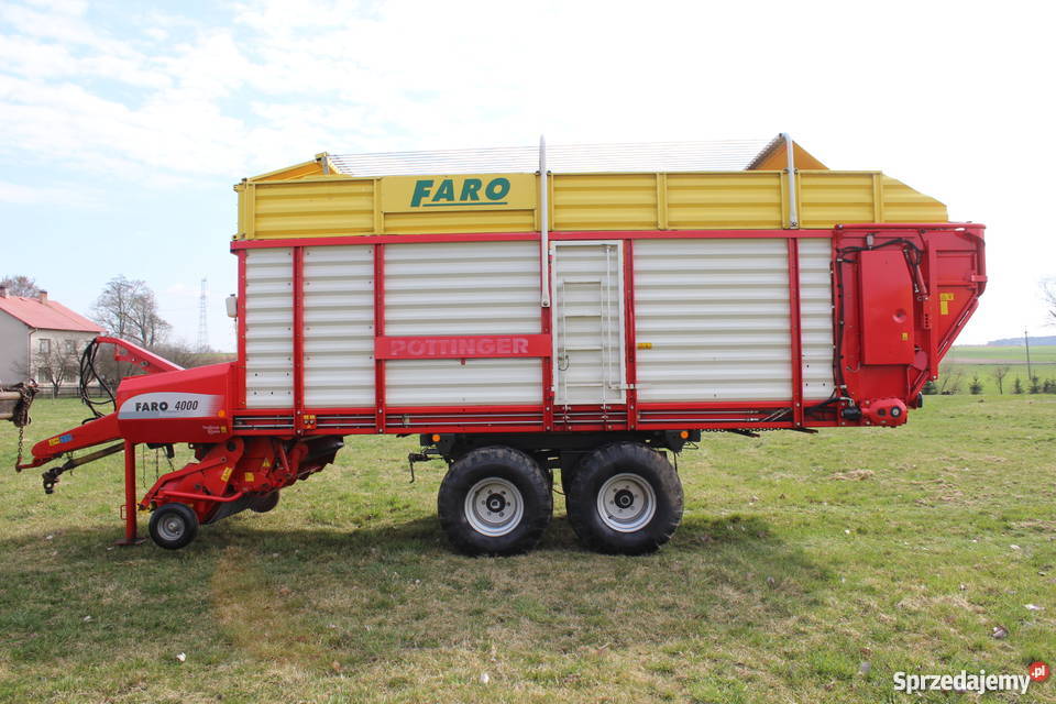 Pottinger Faro 4000 przyczepa samozbierająca Sokoły