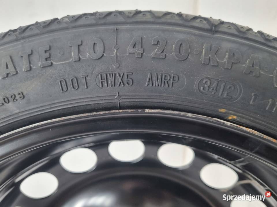 KOŁO ZAPASOWE DOJAZDOWE Opel Astra J K 11570 R16 Chełm