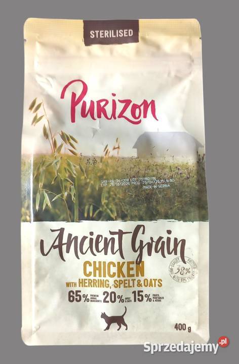Purizon adult sterilised karma kota kurczak z małopolskie Chrzanów
