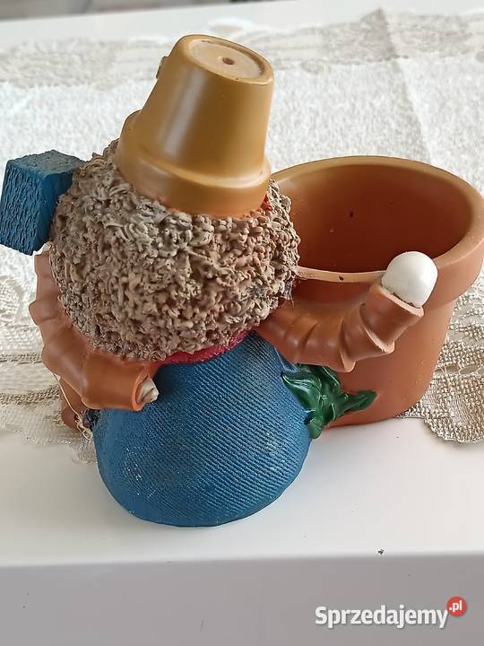 Doniczka osłonka dekoracja ogrodowa na kwiaty