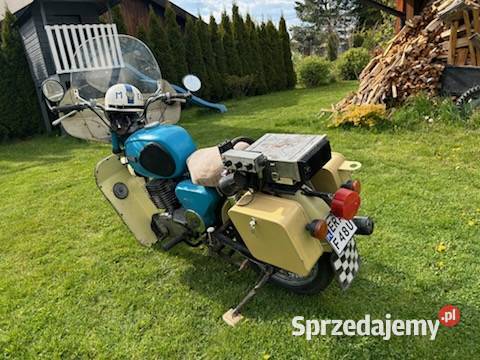 MZ TS 250 Milicja małopolskie Wadowice