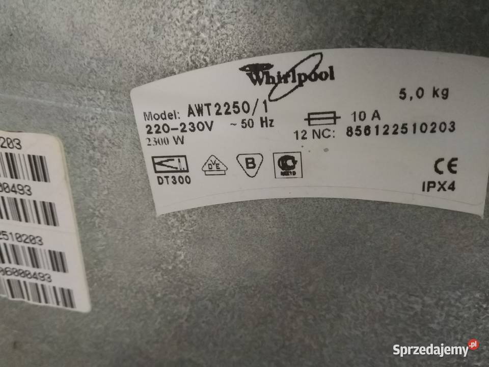 Pralka Whirlpool AWT 22501 ładowanie odgórne lubelskie Lublin