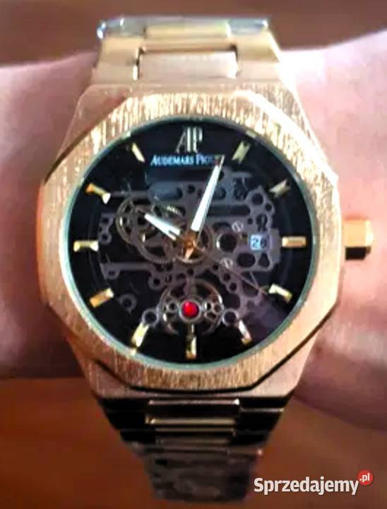 Luksusowy Audemars Piguet Skeleton z Bransoletą Unisex