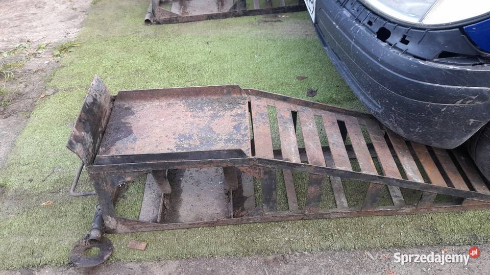 Najazdy rampy samochodowe duże solidne Rampy i najazdy Zalasewo