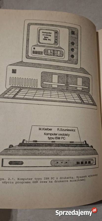 Komputer osobisty IBM PC I wydanie 1988 r Unikat Konin