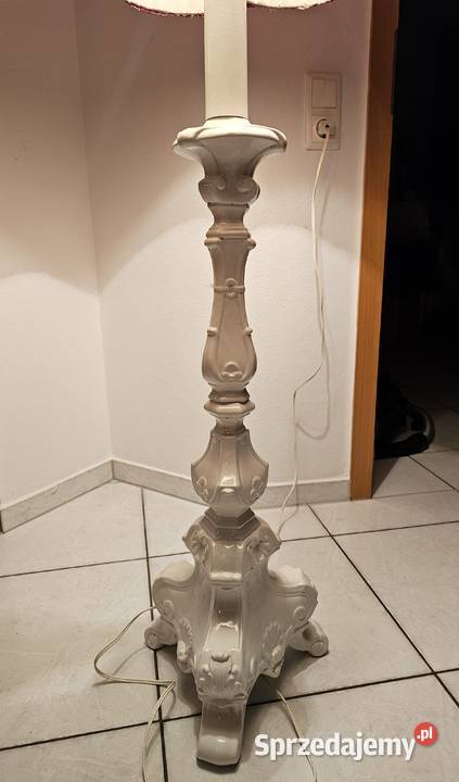 Lampa stojąca porcelanowa Chobot