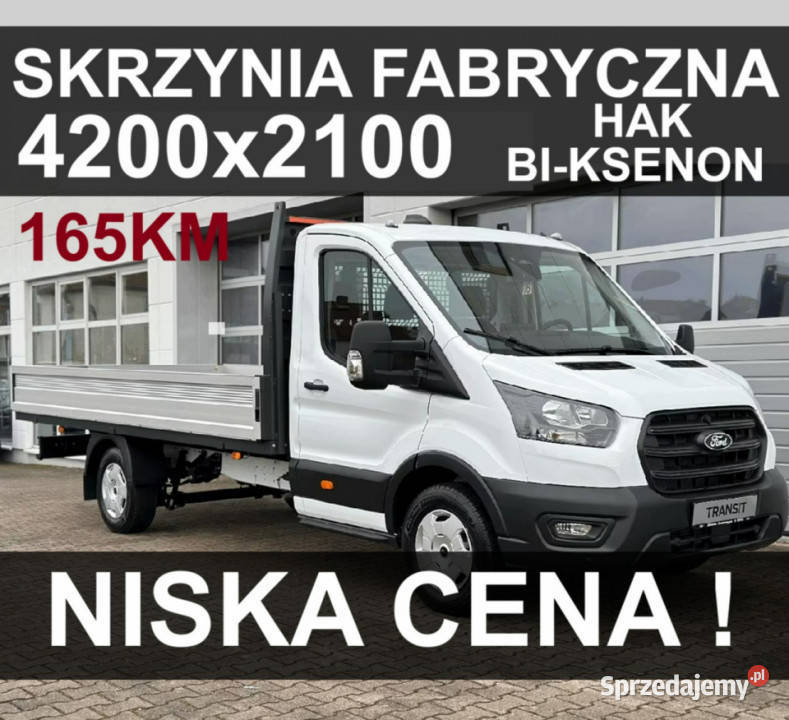 Ford Transit Skrzynia fabryczna 4200x2100 Super zachodniopomorskie Szczecinek