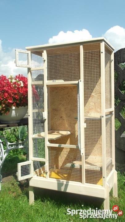 Klatka drewniana gryzoni koszatniczki szynszyli Myszków
