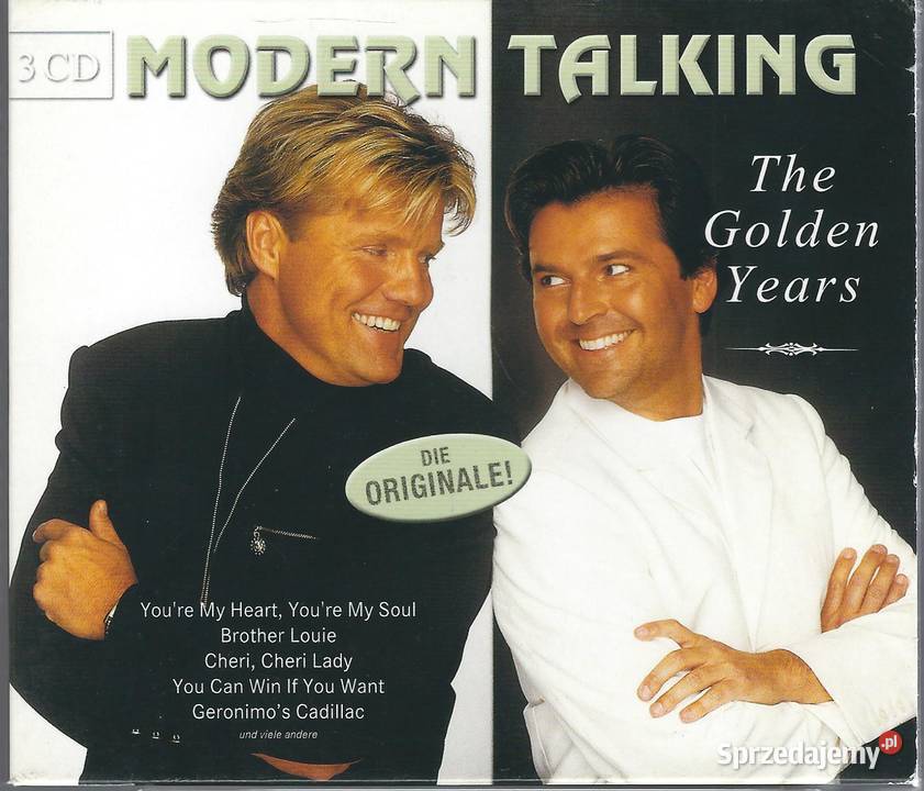 3 CD Modern Talking The Golden Years 2002 BMG pop Brwinów