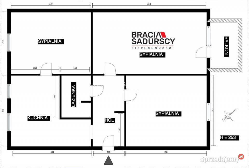 Mieszkanie Kraków Macieja Miechowity 72m2 3