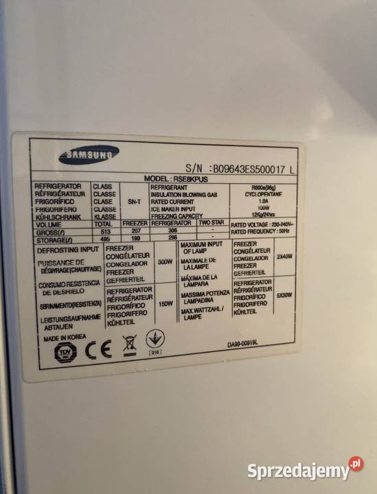 lodowka samsung Rokitnica