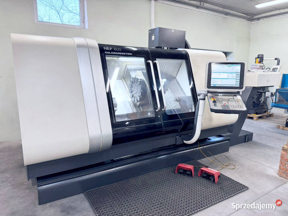 Tokarka CNC DMG GILDEMEISTER NEF 600 V3 Produkcja Zabór