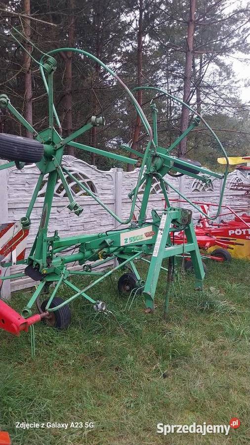 Przewracarka do siana STOLL 550 Hydro 55m śląskie Przymiłowice