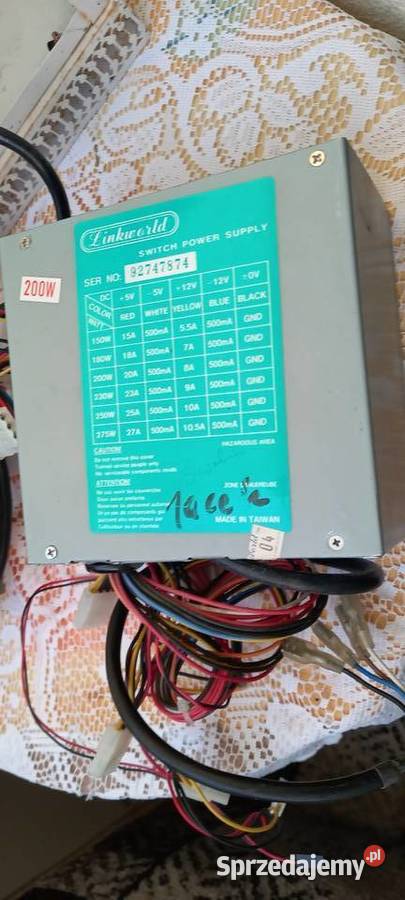 Zasilacz komputerowy AT 200 w Gdańsk sprzedam