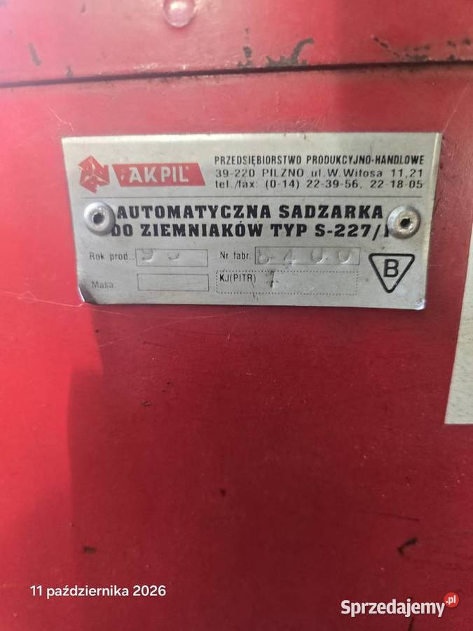 sadzarka do ziemniaków c 330 c360 Wołów