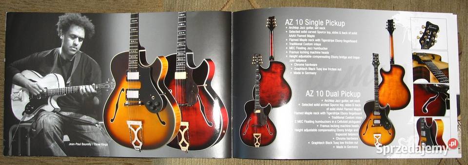 Framus Guitar Catalog katalog gitar Kępice