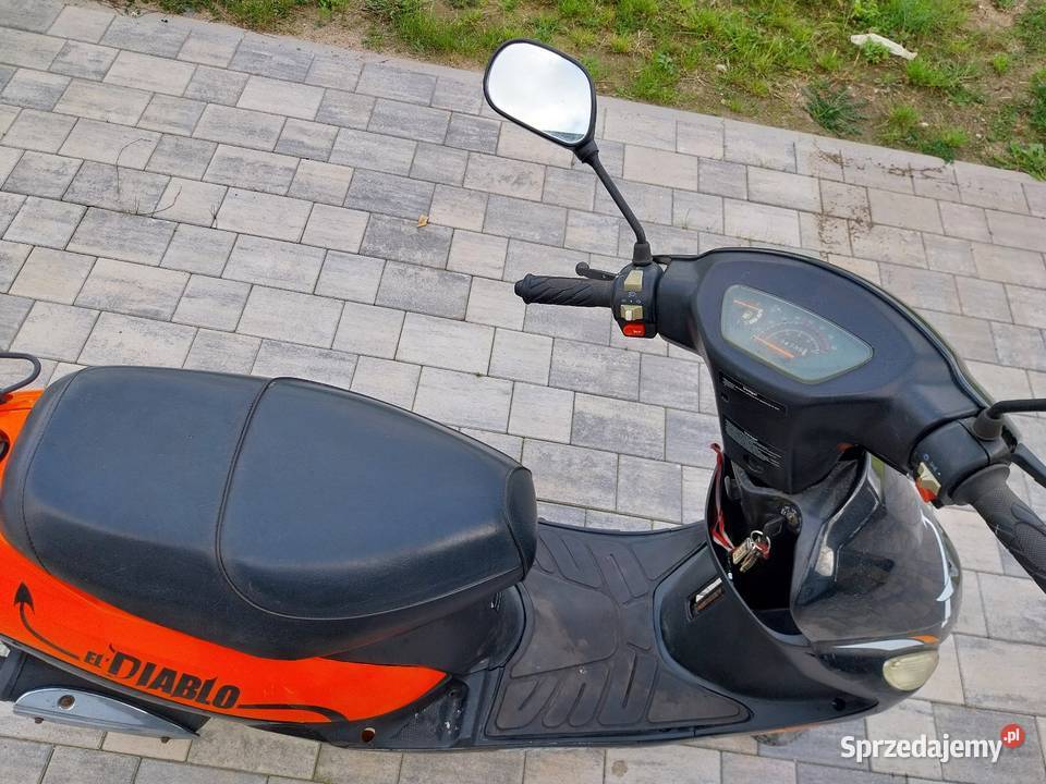 Toros El Diablo stylowy i oszczędny skuter 50 motorower Rybno