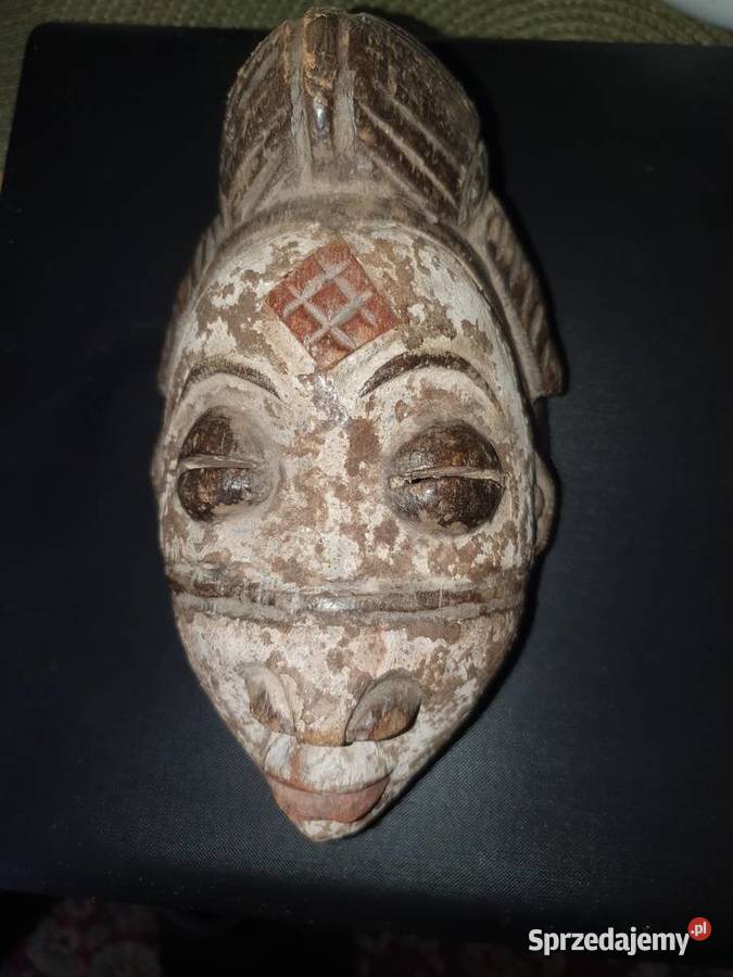 Stara maska z Gabonu 100letnia Wrocław sprzedam