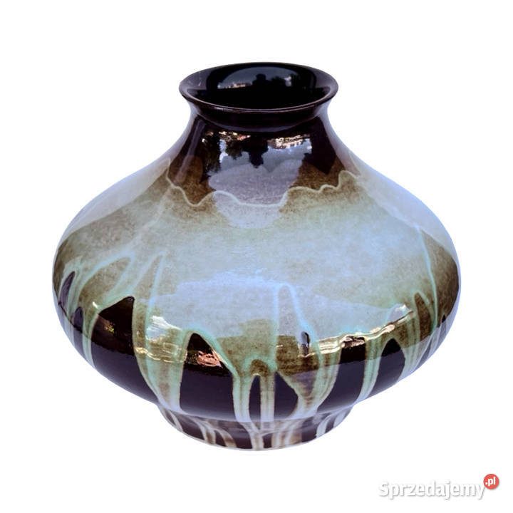Ceramiczny wazon fat lava Keramika Kravsko Warszawa