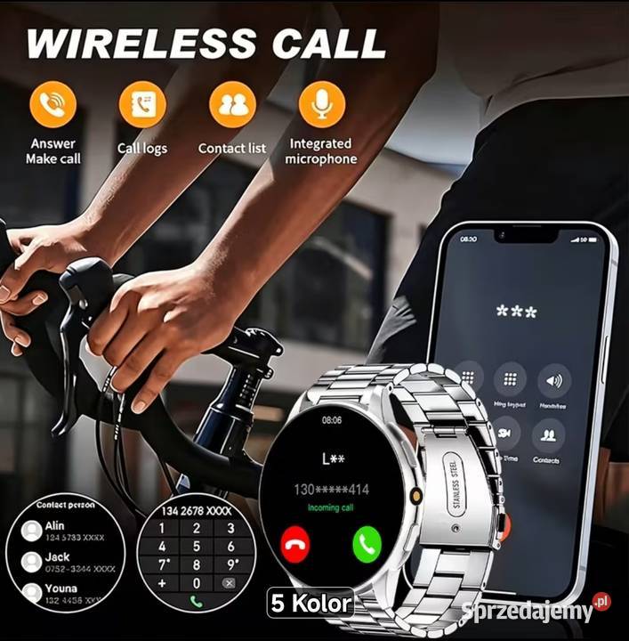 Sprzedam smartwatch zegarek nowe Unisex Świdnica sprzedam