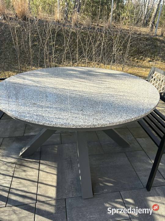 Stół ogrodowy granitowy śląskie Dąbrowa Górnicza