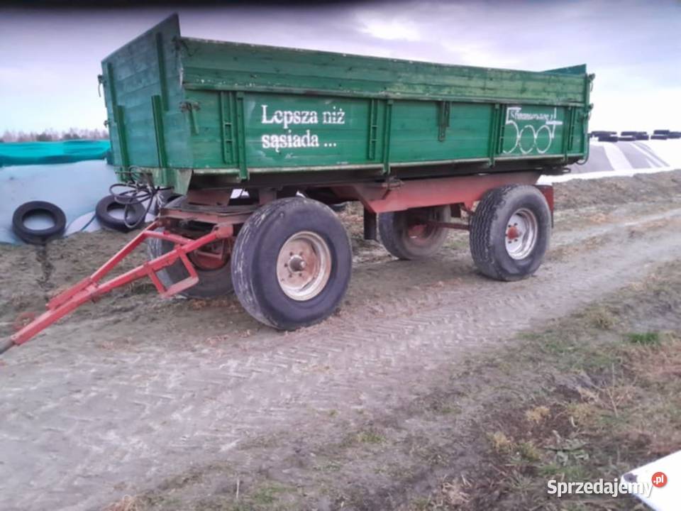 przyczepa dwuosiowa 6 ton lubelskie Firlej