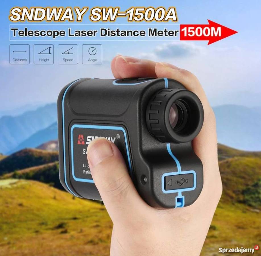 Dalmierz laserowy 1200m SNDWAY SW1500A Bukowa