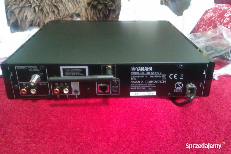 Nowa Yamaha CDNT670D MusicCast WiFi cd FM dab mazowieckie sprzedam