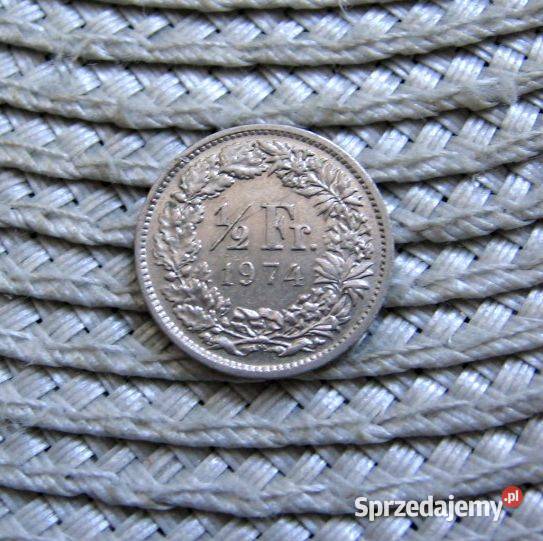 Szwajcaria 12 Franka 1974r Kalisz