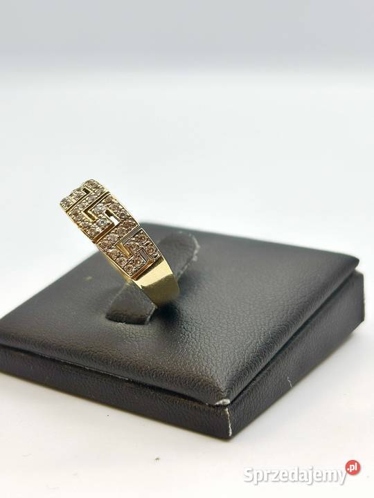 Złoty pierścionek pr 585 427g Rozmiar 18 złoto