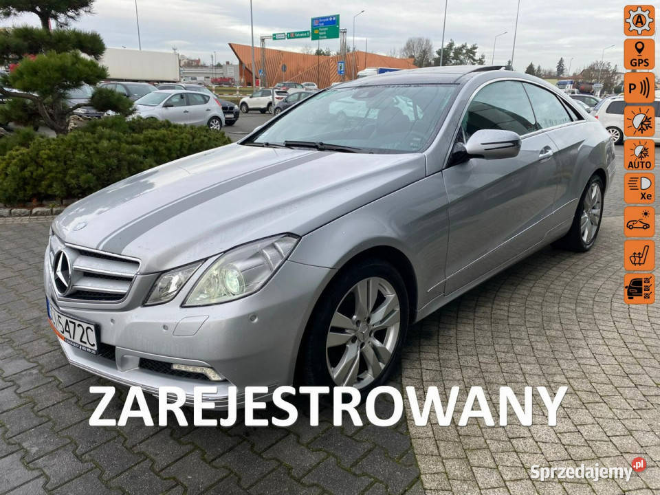 Mercedes E 350 LED podgrz fotele automat 2/3 śląskie