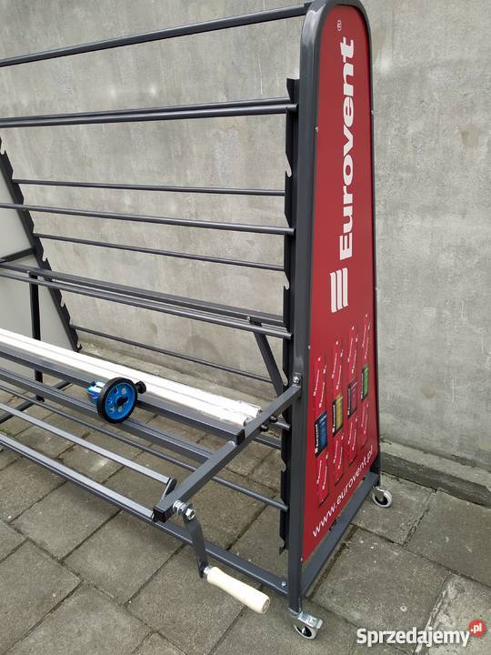 Stojak do materiałów w rolkach folia Bydgoszcz