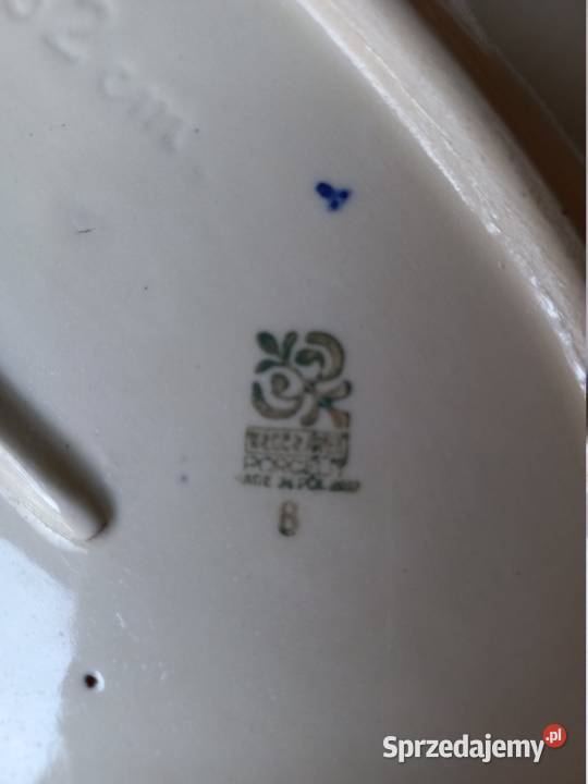 Półmisek duży PRL porcelana Włocławek ŁZG KZG Zgierz