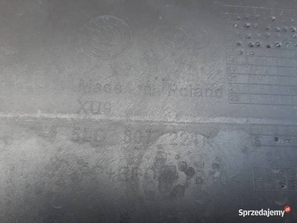 SKODA YETI LIFT ZDERZAK PRZÓD KRATKA 5L0807221K zderzaki Trzciel sprzedam