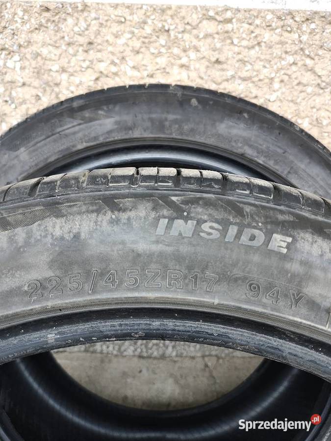 Opony Imperial 225 45 r17 2020r 3 nowe 225 świętokrzyskie Kazimierza Wielka