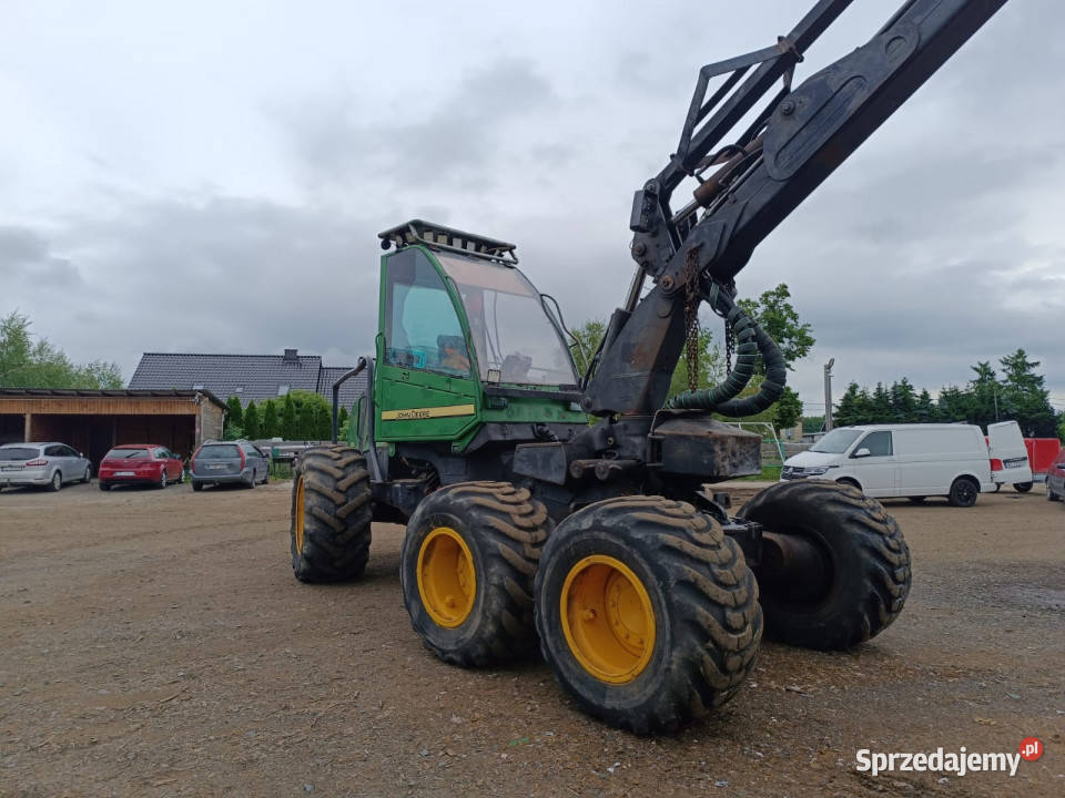 Harvester JOHN DEERE 1270 D 6x6 głowica 758 HD lubuskie Buchałów