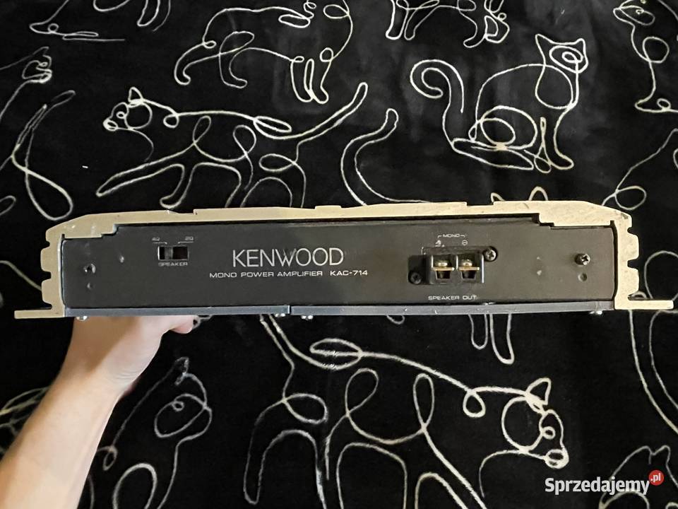 Wzmacniacz samochodowy Kenwood KAC 714 Wrocław