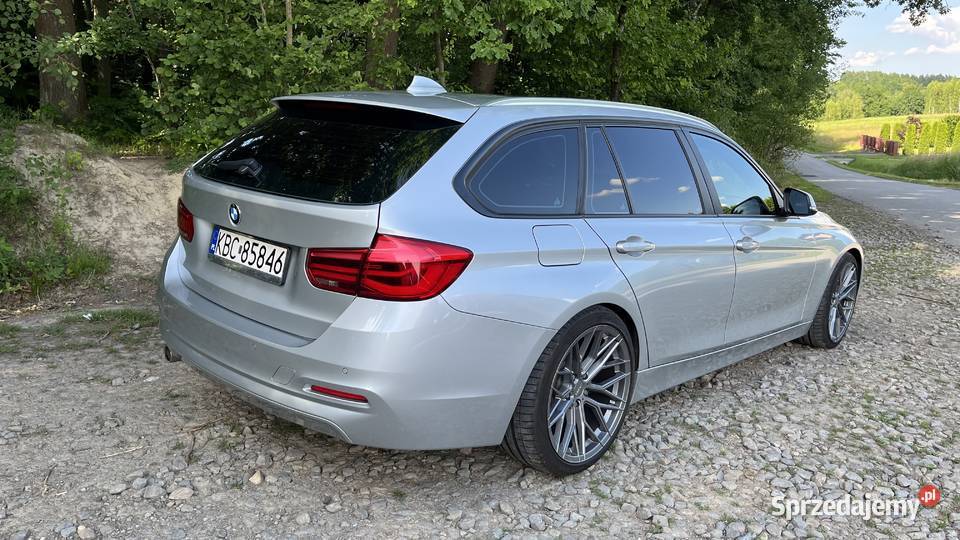 BMW 3 F31 20D 150 2017 r bezwypadkowy Zarejestrowany w Polsce Brzeźnica sprzedam