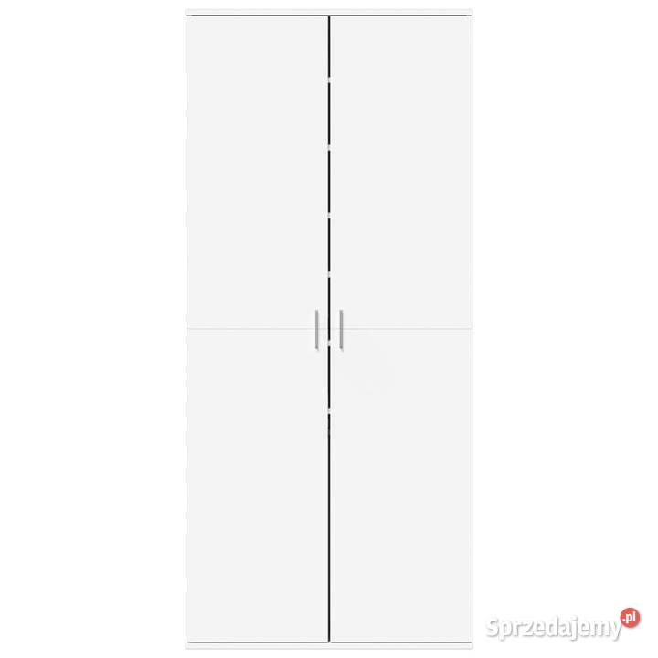 Szafka na buty biała 80x39x178 materiał Warszawa