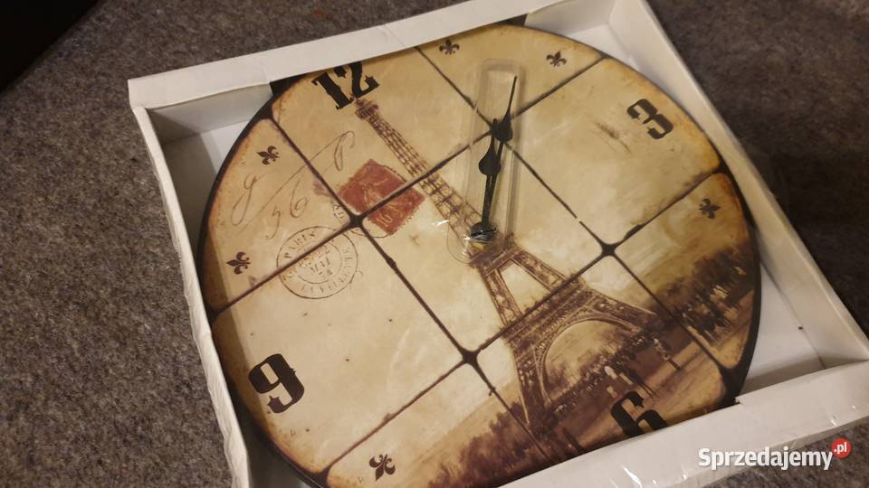 Zegar Paryż Paris pamiątka prezent Zegary sprzedam