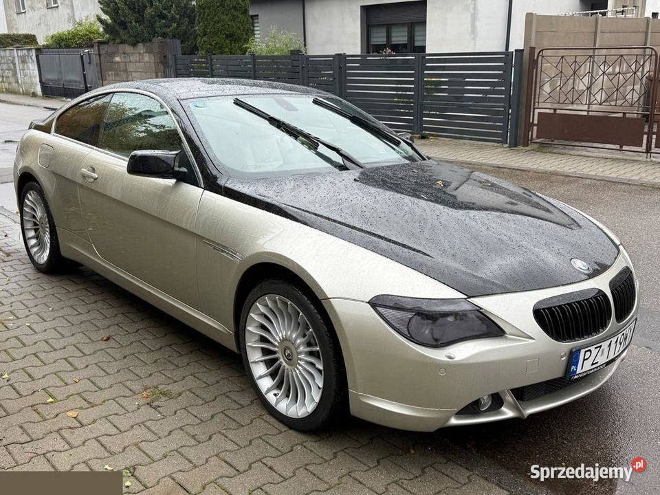 BMW Seria 6 650 i E63E64 48 Benzyna 367 2006r złoty Zakrzewo