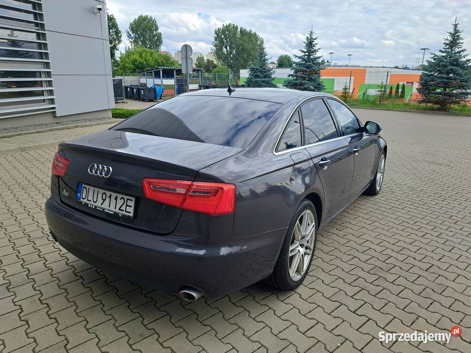 Samochód Audi A6 30 TDI MANUAL C7 sedan lift Rok produkcji 2012 Lubin sprzedam