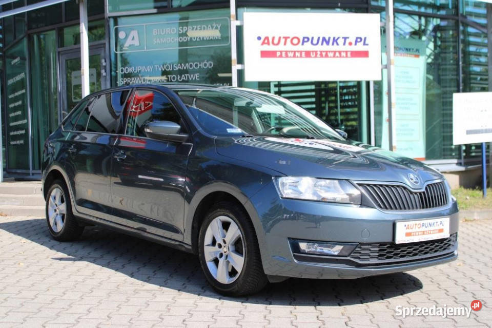 Skoda Rapid 2018r Salon IWŁ ASO Nowe Opony Rapid śląskie Chorzów