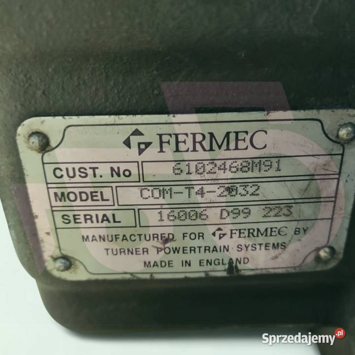 Przekładnia Turner COMT42032 CKA68953 MF 860