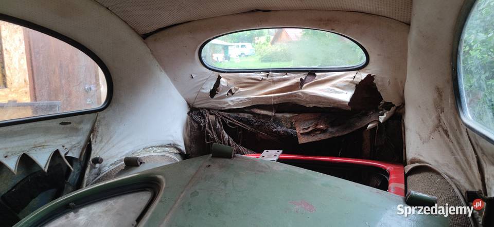 Garbus oval 1953 benzyna śląskie Tychy